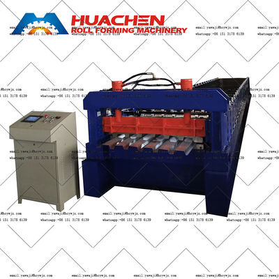 PPGI / GI 1,2 mm vloerdek rollen vormmachine