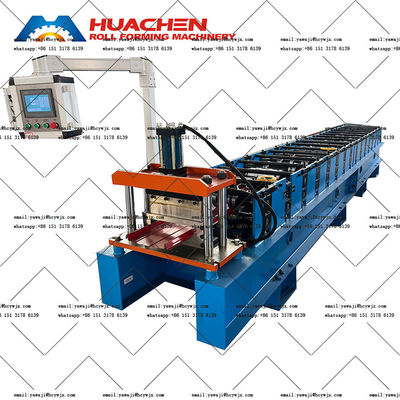 PPGI / GI Big Span Roofing Sheet Roll Forming Machine