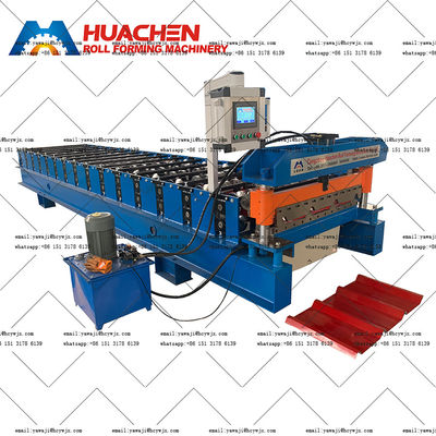 PPGI / GI Boltless Roof Roll Forming Machine
