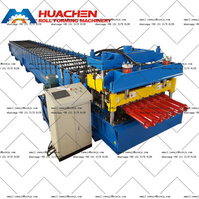 Ketting aandrijving glazen tegelvormende machine 380v 50Hz 3 fasen