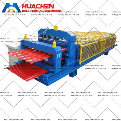 Metalen silo dubbellagig rollenvormende machine Ce-certificaat