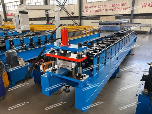Armenië Iron Wall Panel Sheets Roll Forming Machine