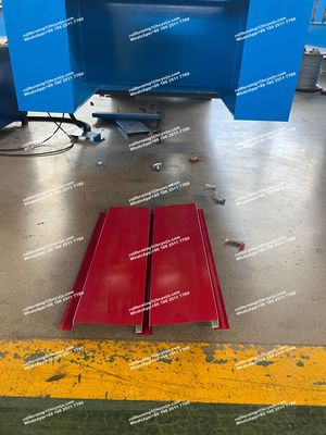 Armenië Iron Wall Panel Sheets Roll Forming Machine