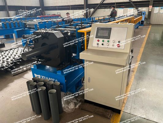 45# staal om Downspout Broodje die Machine met Elektrisch Controlesysteem vormen