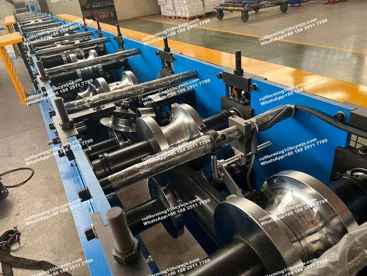 45# staal om Downspout Broodje die Machine met Elektrisch Controlesysteem vormen