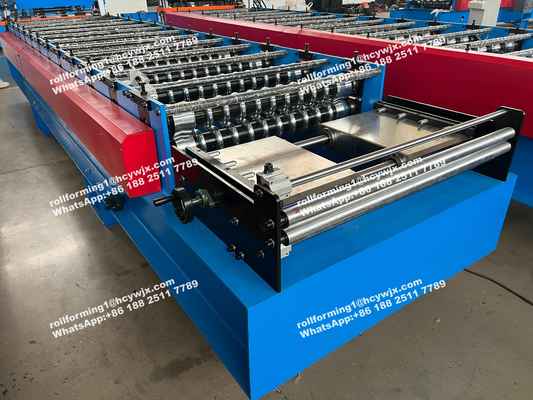 High Speed Chain Transmission gegolfde vormmachine voor wand en zijpaneel