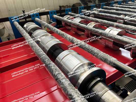 Ethiopië 300 400 Dubbele Rolvormer Dubbellaags Rolvormmachine