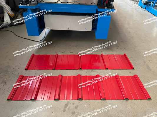 Ethiopië 300 400 Dubbele Rolvormer Dubbellaags Rolvormmachine