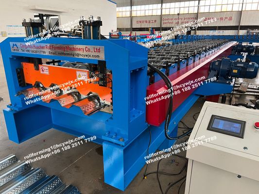 Dekpaneel stalen structuur vloer dek roll -vorming machine