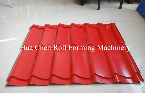 Stevig Verglaasd de Tegelbroodje die van Metrocopo van de Staalschacht Dak Machine met 15 Rijen vormen