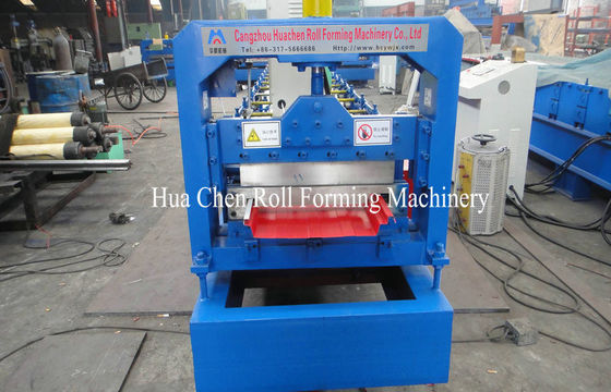 Broodje die van het het Dakwerkblad van de aluminium het Enige Laag Machine, Gegalvaniseerde Raad vormen