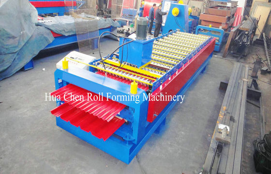 Het dubbele het Comité van het Laagdak Broodje die van de KleurenStaalplaat Machine met 12/13 Rijen vormen