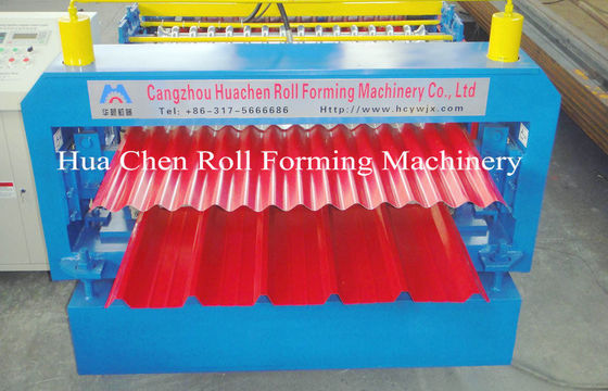 Het dubbele het Comité van het Laagdak Broodje die van de KleurenStaalplaat Machine met 12/13 Rijen vormen