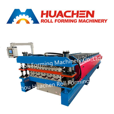 Panel dakpaneel productie machine rollen vormmachine kleur staal rol