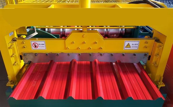 Bouwmaterialen15m/Min Roofing Sheet Roll Forming Machine