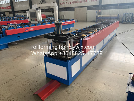 0.3mm GI Ridge Cap Roll Forming Machine van het Metaaldak PPGI