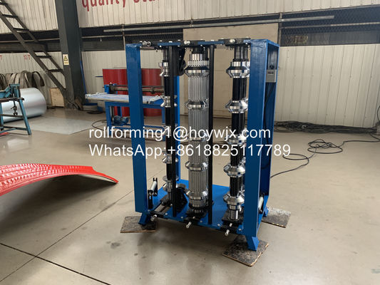 6m/Min Manual Arching 0.25mm de Plooiende Machine van het Dakblad