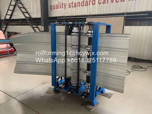 Ppgigi 6m/Min Roof Sheet Crimping Machine Plc het Hand Buigen