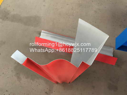 PPGI 0.3mm 10m Min Gutter Roll Forming Machine