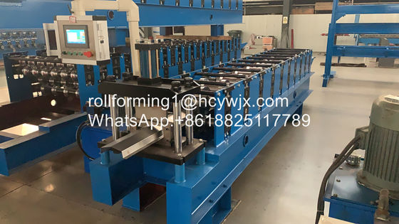 Gegalvaniseerd Metaaldak 1.5mm Dikte Ridge Cap Roll Former