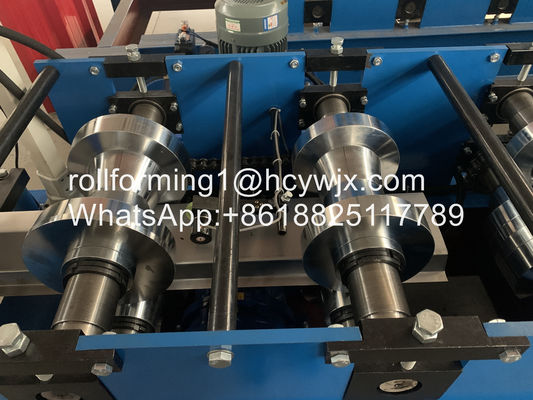 Gegalvaniseerd Metaaldak 1.5mm Dikte Ridge Cap Roll Former