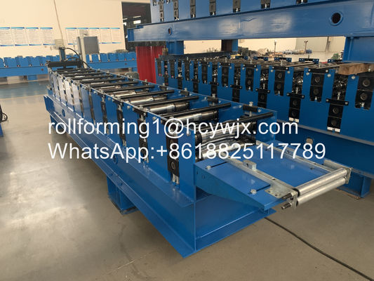 Gegalvaniseerd Metaaldak 1.5mm Dikte Ridge Cap Roll Former