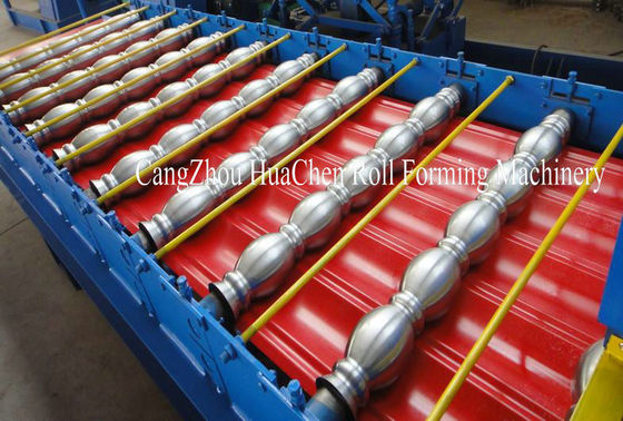 Het hydraulische Scherpe Dubbele Dak die van de LaagStaalplaat Machine met 2 Profielen in Één vormen