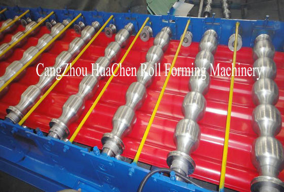 Het Comité van het staaldak verglaasde Tegelbroodje Vormt Machine voor Bouw