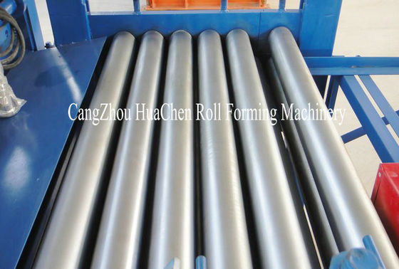 Van de besnoeiing-aan-lengte Kleur bedekte de Om metaal te snijden Bladmachine 3 Rijenrollen met een laag