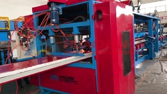 Productielijn voor sandwichpanelen met staande naden