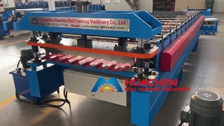 IBR dakplaten dak- en wandpaneel rolvormmachine