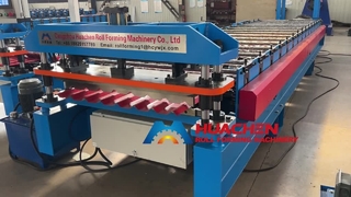 Galvaniserende wandpaneel rolvormmachine